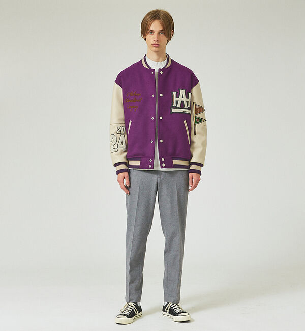 ABAHOUSE「【40周年】スタジアムジャンパー」|ブルゾン・スタジャン|