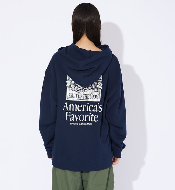 ABAHOUSE「【FRUIT OF THE LOOM/フルーツオブザルーム】FTL バックプリン」|パーカー|