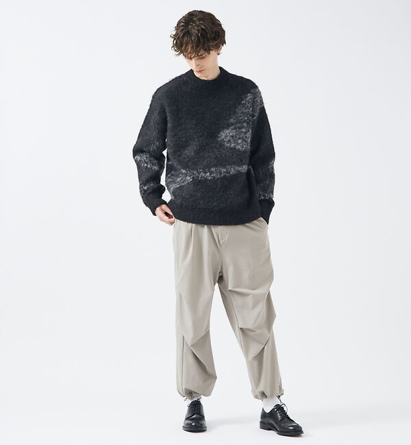 ABAHOUSE「【AH ABAHOUSE】アブストラクト シャギーニット」|ニット・セーター|