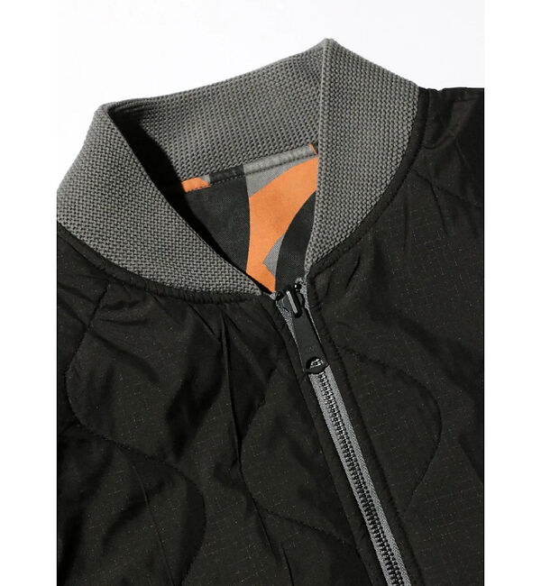 ABAHOUSE「【MADE IN STANDARD】PRINTED MA-1 VEST REVE」|ベスト・ジレ|