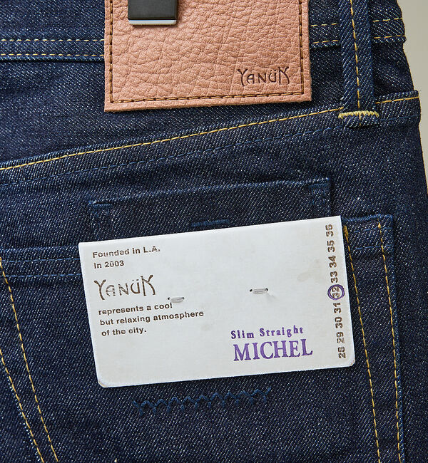 ABAHOUSE「【YANUK/ヤヌーク】PREMIUM2 スリムストレート MICHEL /ワン」|デニム|