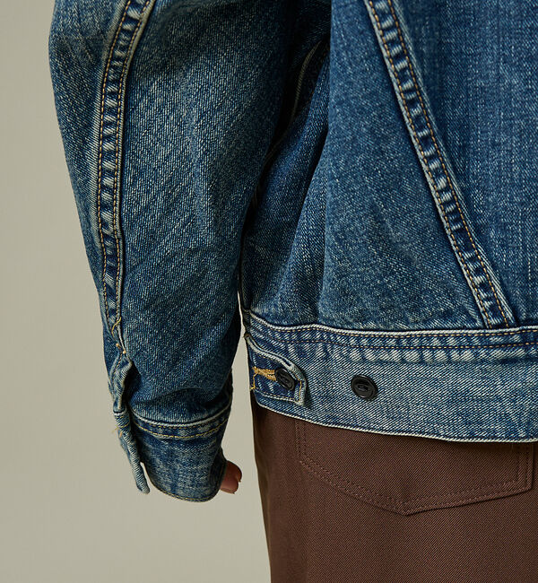 ABAHOUSE「【LEE/リー】SUPERSIZED RIDERS デニムジャケット / ビッグ」|ブルゾン・スタジャン|