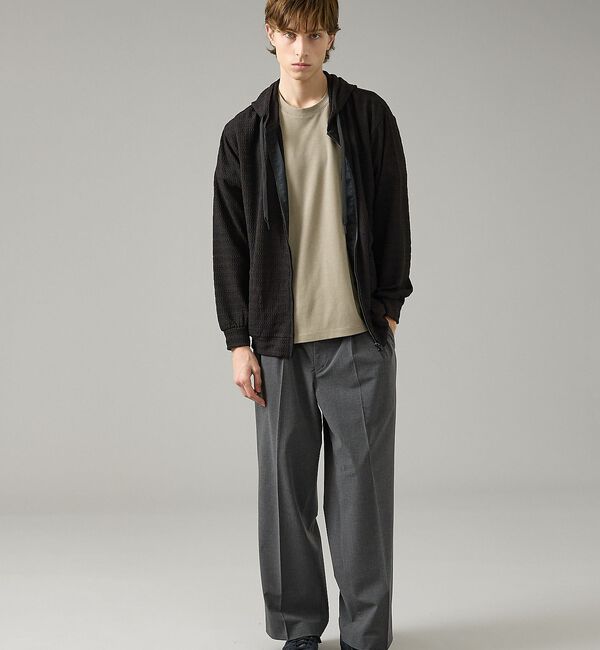 ABAHOUSE「【リバーシブルカラー】ライトポンチ 半袖Tシャツ / リラックスフィット【予約】」|Tシャツ・カットソー|