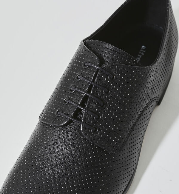 alfredoBANNISTER「【パンチング】ソフトレザー プレーントゥ」|その他|