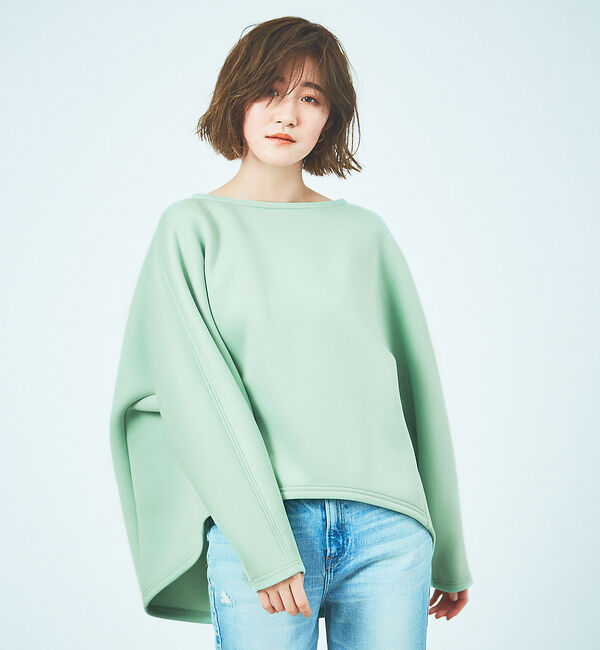 Rouge vif「ダンボールフォルムプルオーバー」|スウェット・ジャージ|