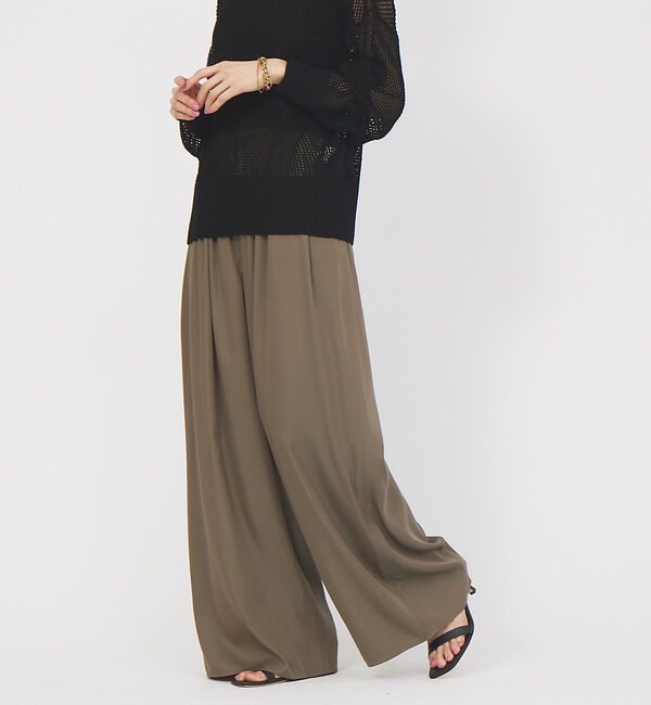 Rouge vif「【セットアップ対応】タックワイドパンツ」|その他|