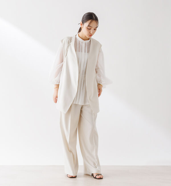 Rouge vif「【セットアップ対応】マーベルト ワイドパンツ」|その他|