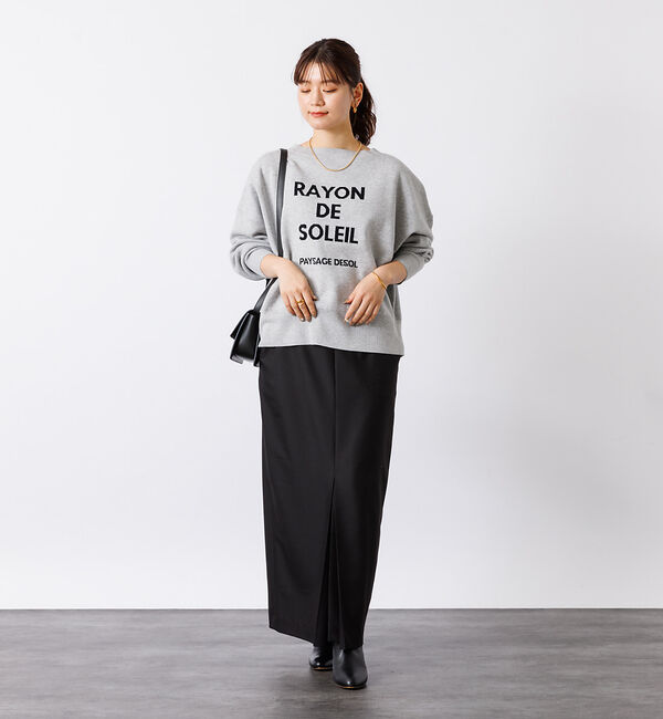 Rouge vif「【一部店舗限定】 ジャガードロゴニット」|ニット・セーター|