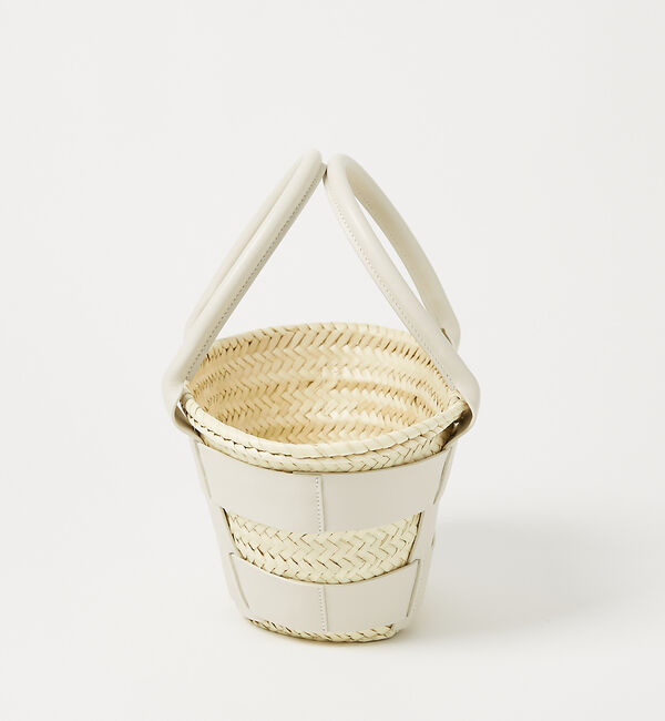 Rouge vif「【DEMELLIER/デメリエー】Mini Santorini　カゴバッグ」|かごバッグ|