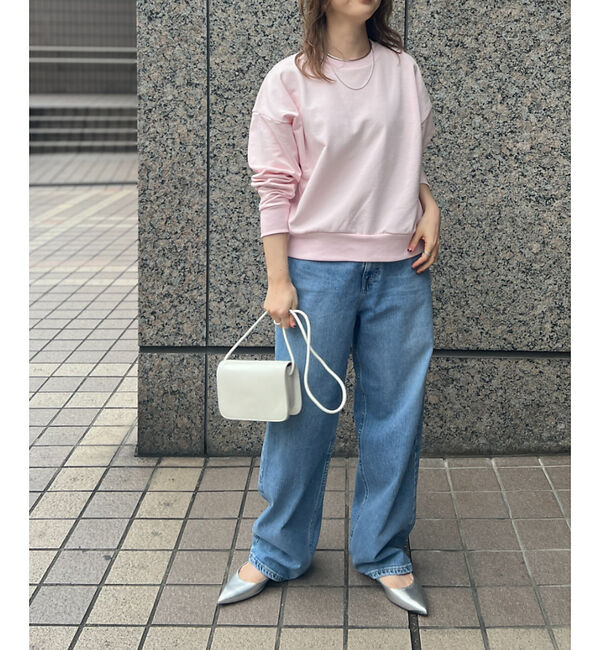 Rouge vif「【MICA&DEAL /マイカアンドディール】ルーズスリーブスウェット」|スウェット・ジャージ|