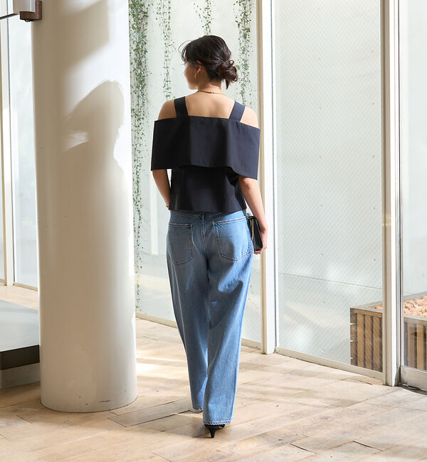 Rouge vif「ケープオフショルブラウス」|シャツ・ブラウス|