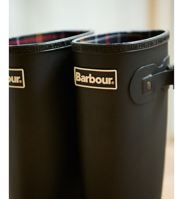Rouge vif「【Barbour/バブアー】レインロングブーツ/シーズンレス/梅雨/ロングブーツ」|レインシューズ|