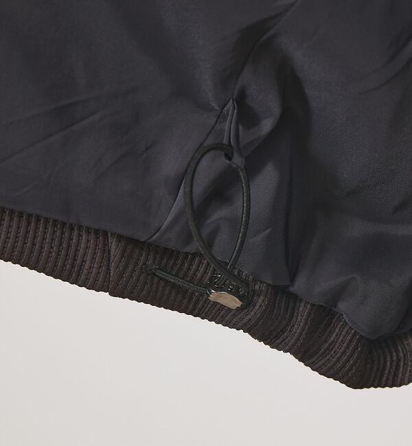 qualite「シャドーストライプブルゾン」|ブルゾン・スタジャン|