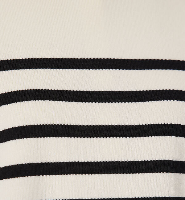 qualite「コットンストレッチニット」|ニット・セーター|