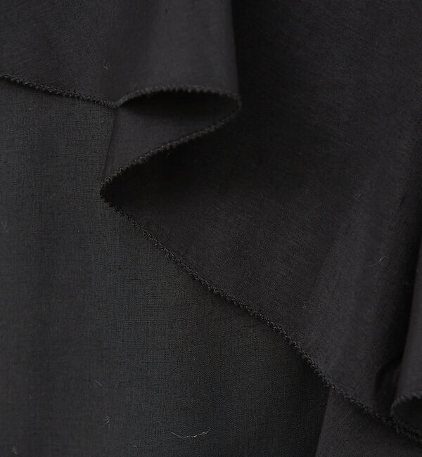 qualite「ラッフルカラーブラウス」|シャツ・ブラウス|