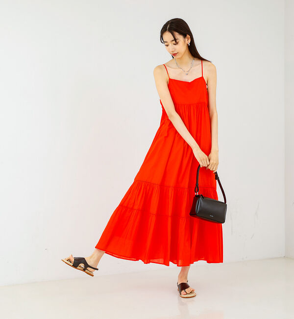 qualite「ハシゴレースキャミワンピース」|ワンピース|