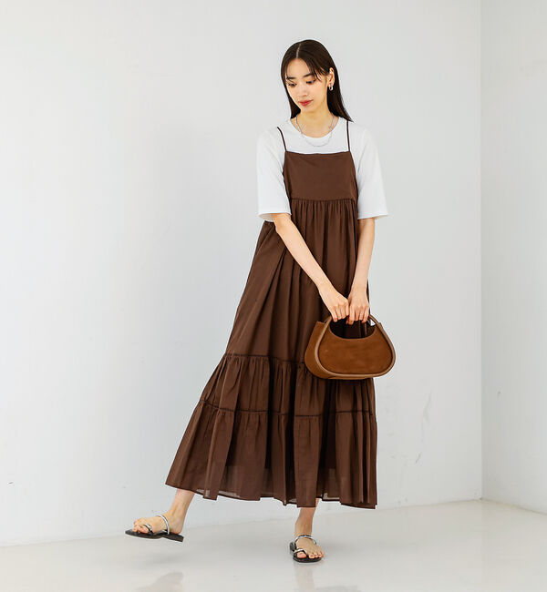 qualite「ハシゴレースキャミワンピース」|ワンピース|