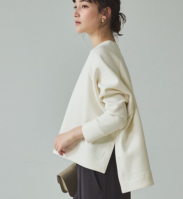 qualite「2月上旬入荷！【楽なのに上品】ダンボールボックスプルオーバー【予約】」|スウェット・ジャージ|