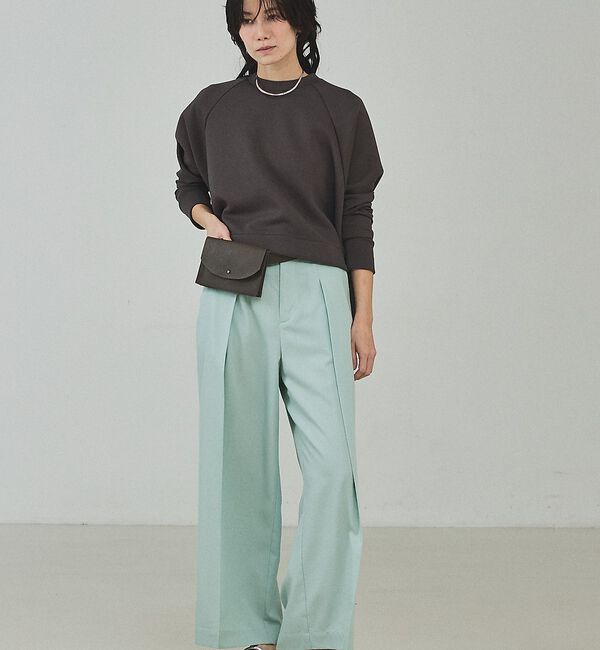 qualite「2月上旬入荷！【楽なのに上品】ダンボールボックスプルオーバー【予約】」|スウェット・ジャージ|