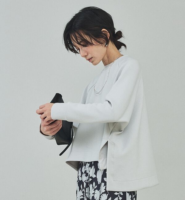 qualite「2月上旬入荷！【楽なのに上品】ダンボールボックスプルオーバー【予約】」|スウェット・ジャージ|