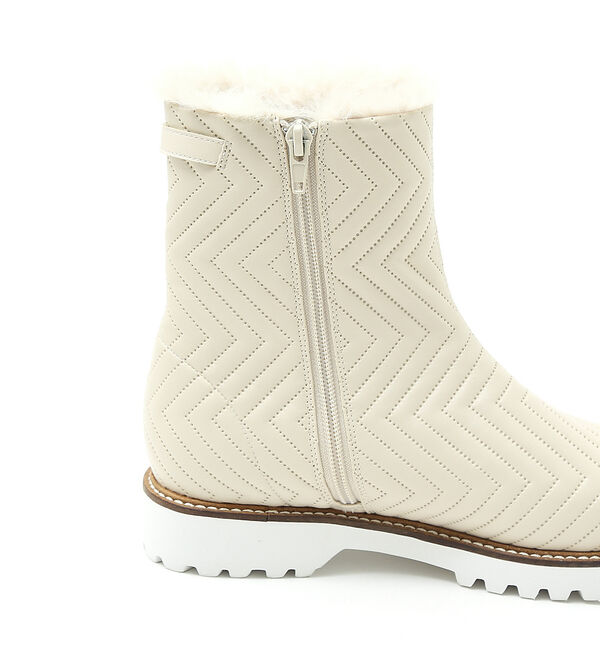 AU BANNISTER「【晴雨兼用】タンクソールボアブーツ」|ショートブーツ|