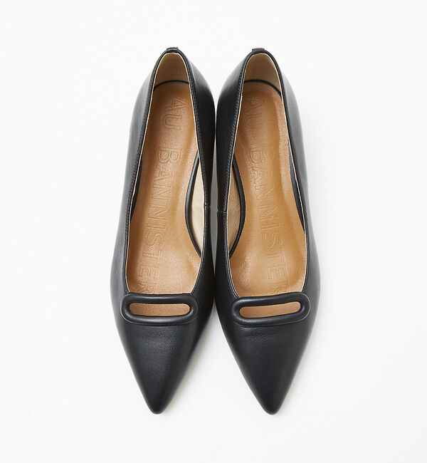 AU BANNISTER「オーバルモチーフパンプス」|パンプス|