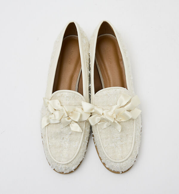 AU BANNISTER「ラグジュアリーツィードローファー」|ローファー|