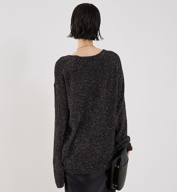 The Store by C' 「【COCUCA】ラメフェザーニット」|ニット・セーター|