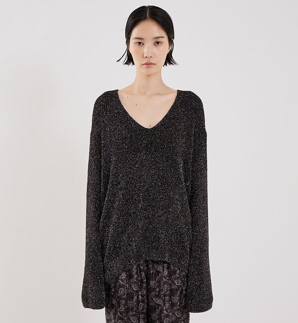 The Store by C' 「【COCUCA】ラメフェザーニット」|ニット・セーター|