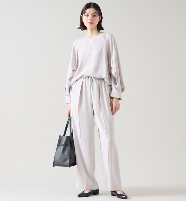 TIARA「タックドルマンスリーブブラウス（セットアップ可）」|シャツ・ブラウス|