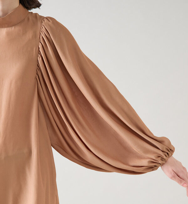 TIARA「ギャザーパフドルマンブラウス」|シャツ・ブラウス|