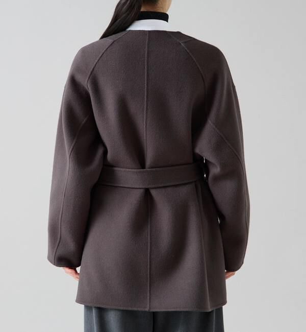 TIARA「ノーカラービッグコート」|その他|