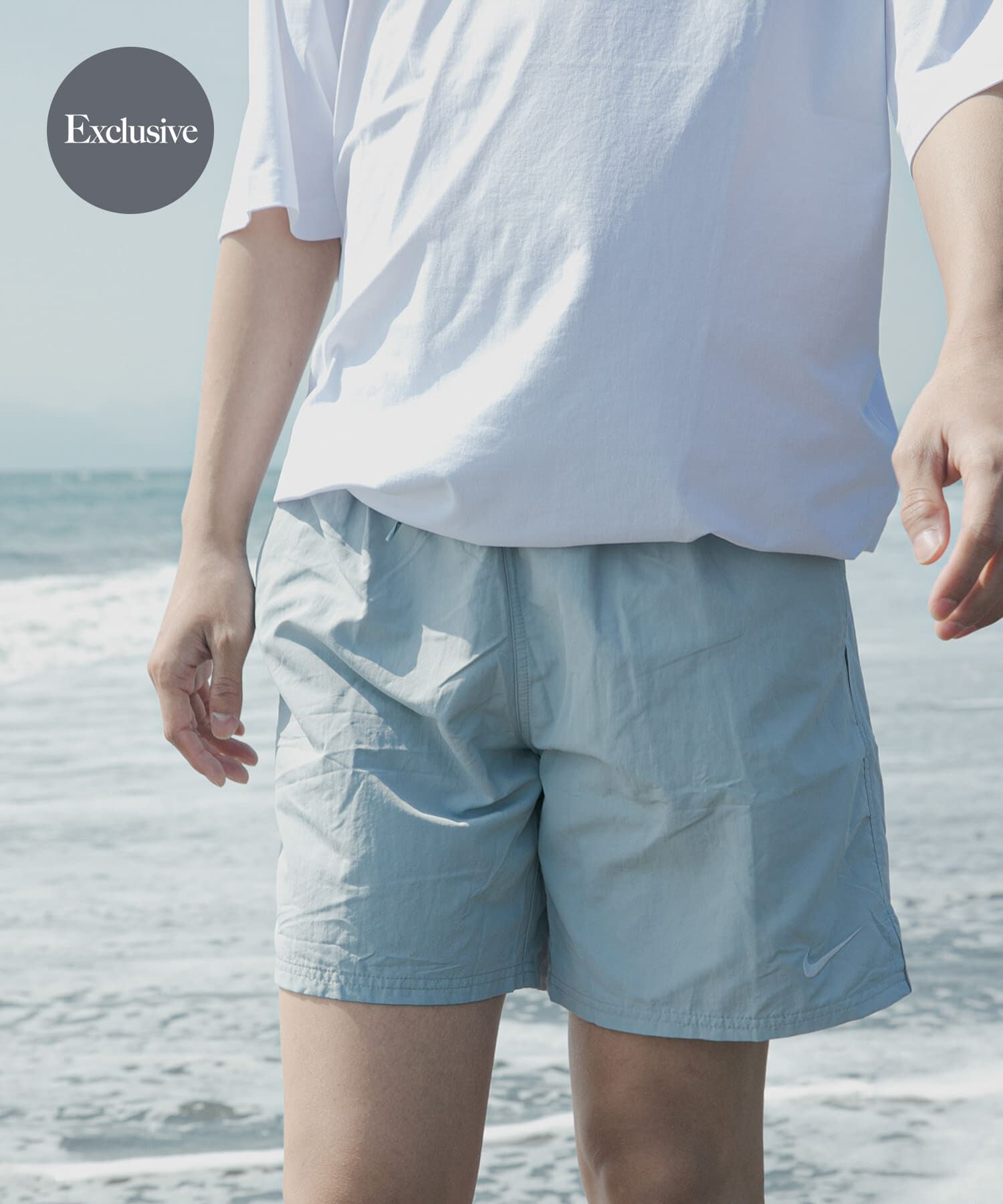 URBAN RESEARCH DOORS「NIKE SWIM　 Exclusive Reナイロン7ボレーショーツ」|その他|グレー