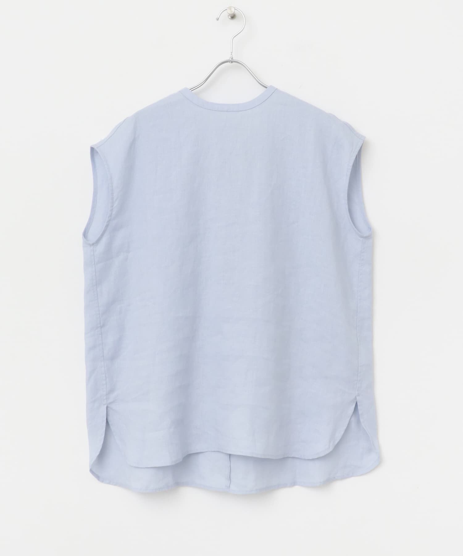 かぐれ「リネンフレンチクルーネック」|シャツ・ブラウス|