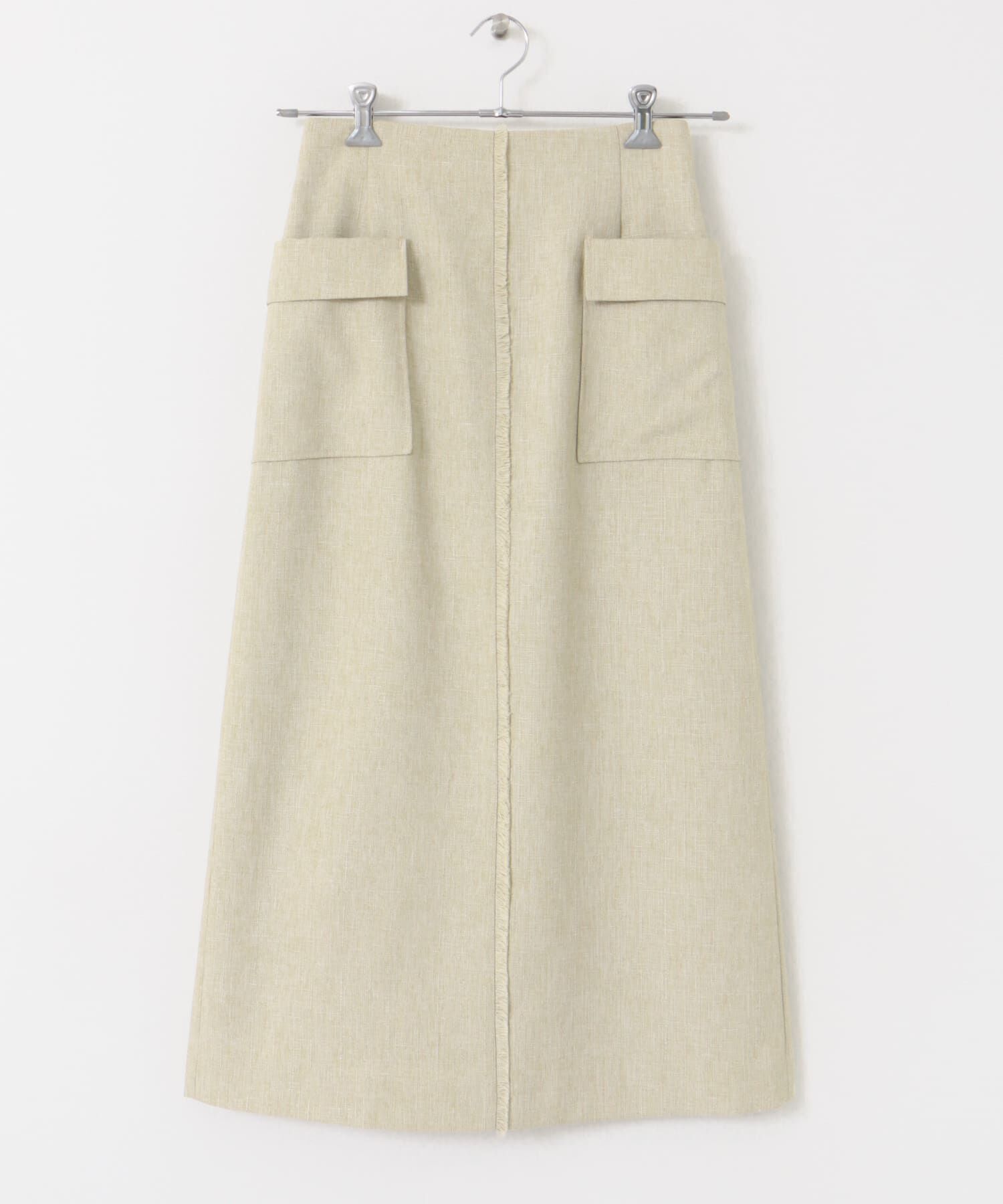URBAN RESEARCH ROSSO「リネンライクポケットストレートスカート」|スカート|