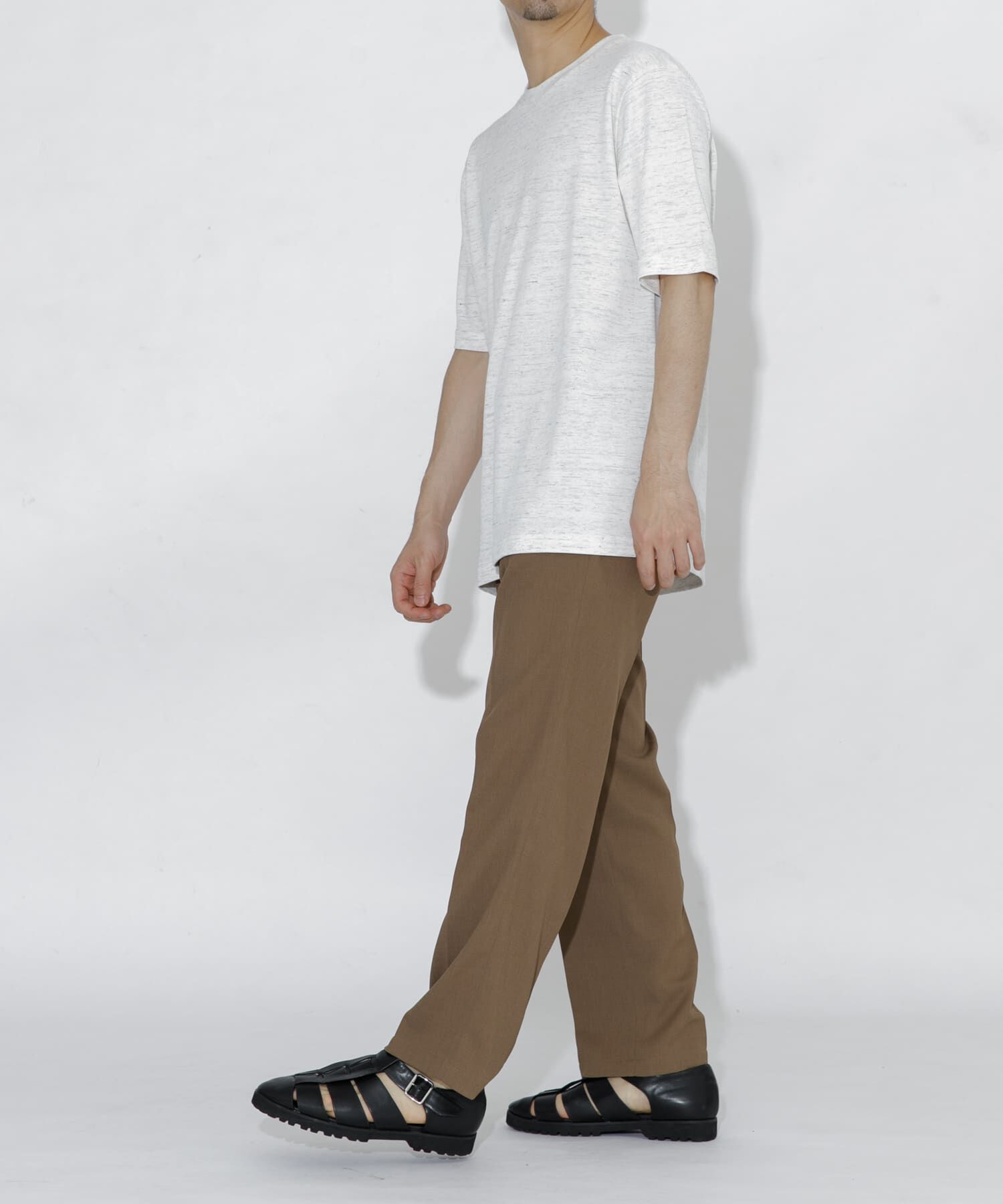 URBAN RESEARCH ROSSO「『WEB限定』『XLサイズあり』リネン混カノコクルーTシャツ」|Tシャツ・カットソー|