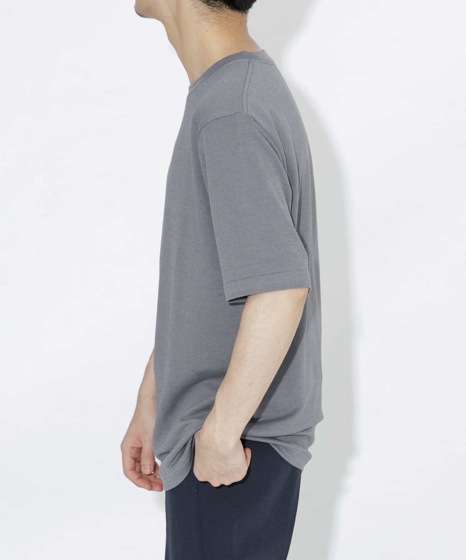 URBAN RESEARCH ROSSO「『WEB限定』『XLサイズあり』リネン混カノコクルーTシャツ」|Tシャツ・カットソー|