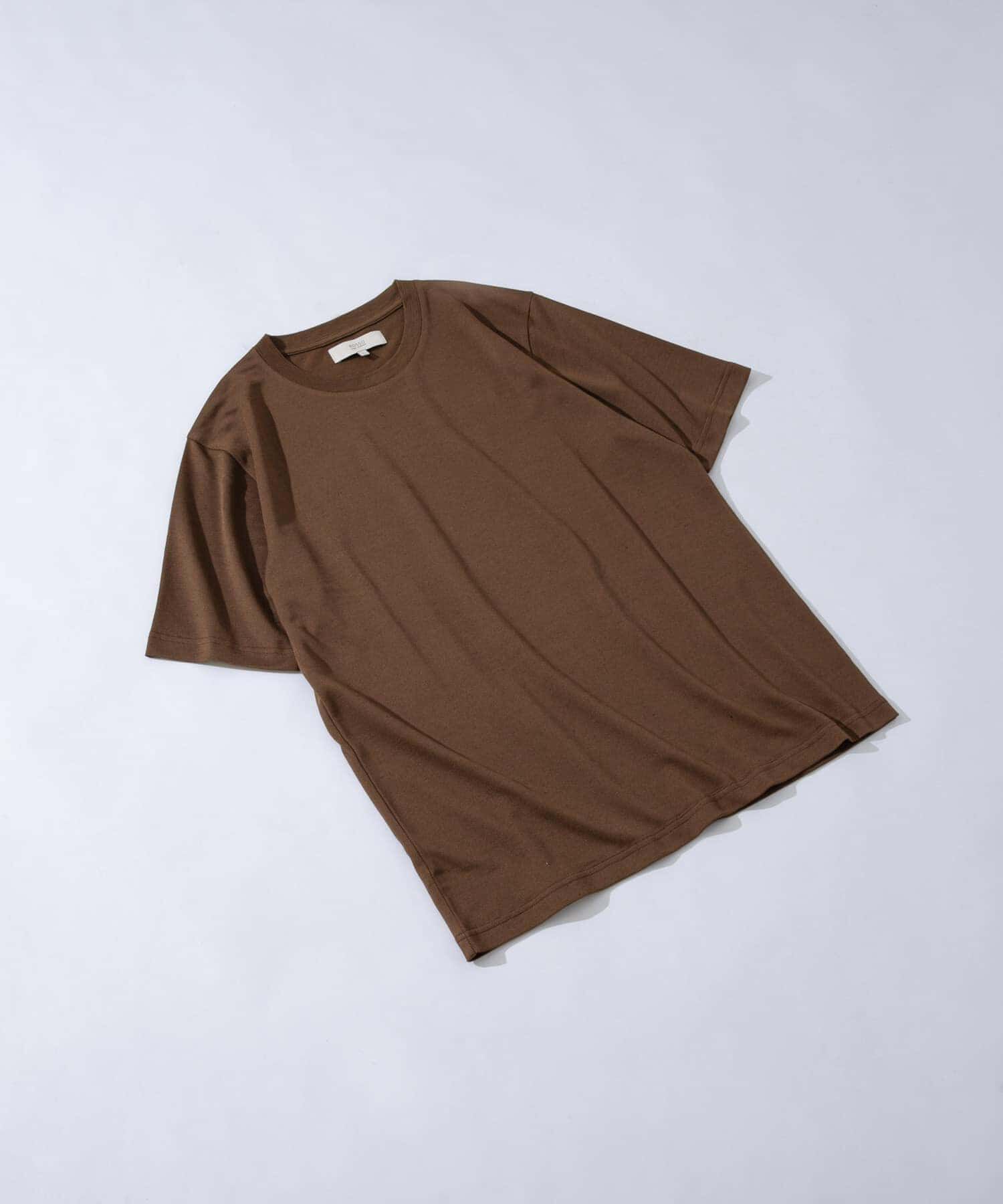 URBAN RESEARCH ROSSO「『WEB限定』『XLサイズあり』リネン混カノコクルーTシャツ」|Tシャツ・カットソー|
