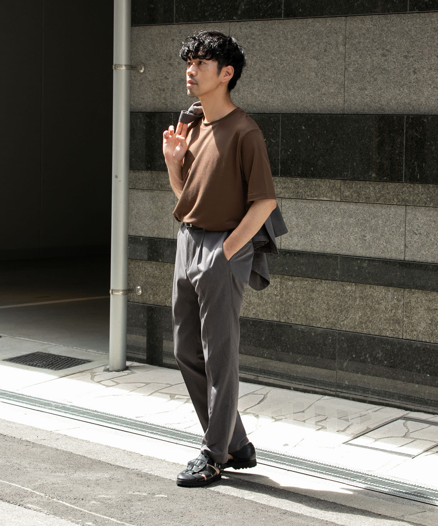 URBAN RESEARCH ROSSO「『WEB限定』『XLサイズあり』リネン混カノコクルーTシャツ」|Tシャツ・カットソー|