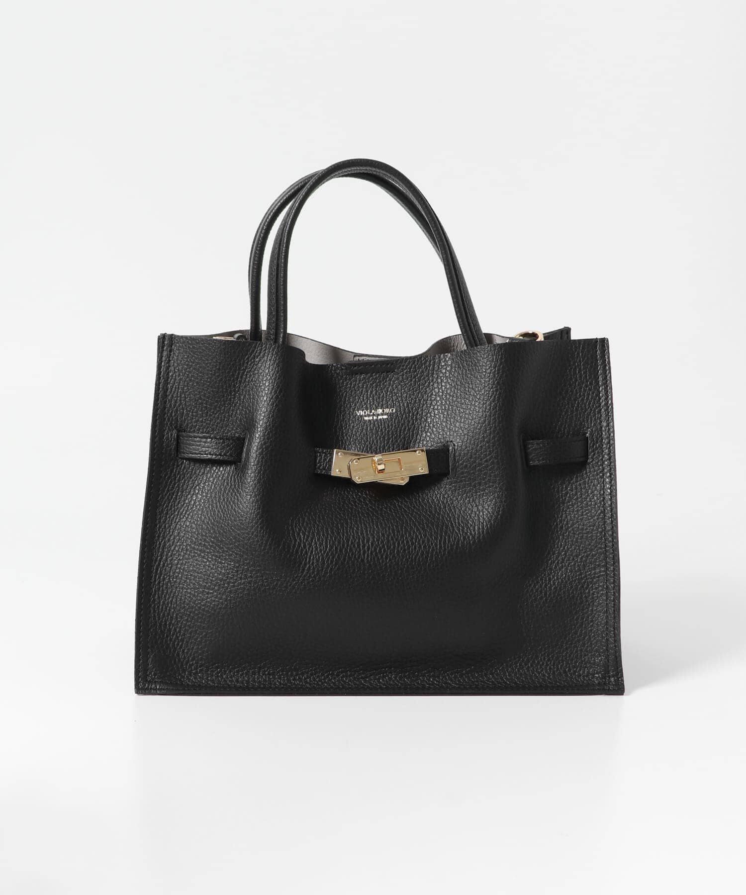 URBAN RESEARCH ROSSO「VIOLA d&rsquo;ORO　TRERO M」|トートバッグ|ブラック