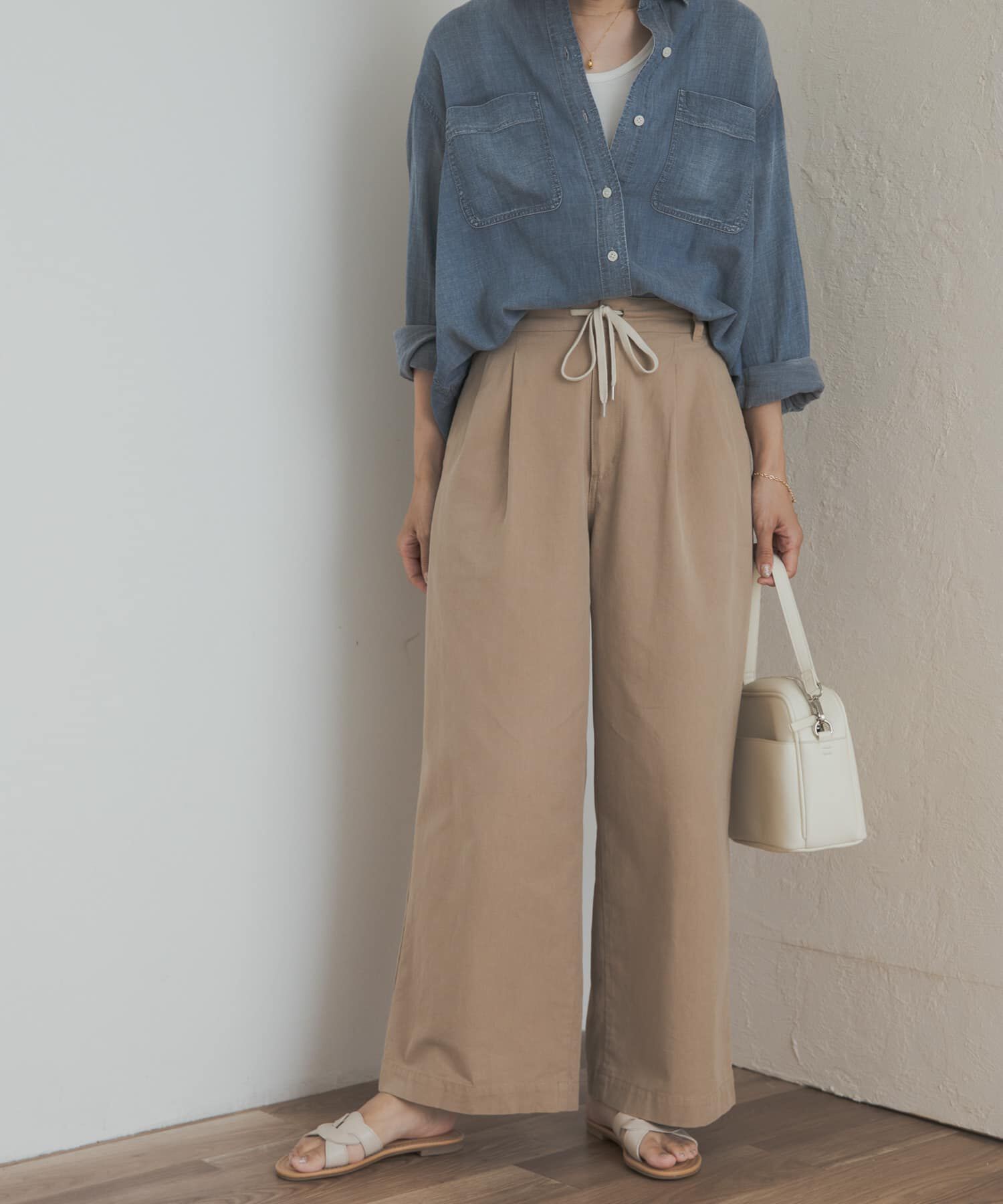 URBAN RESEARCH DOORS「ドロストタックイージーパンツ」|その他|