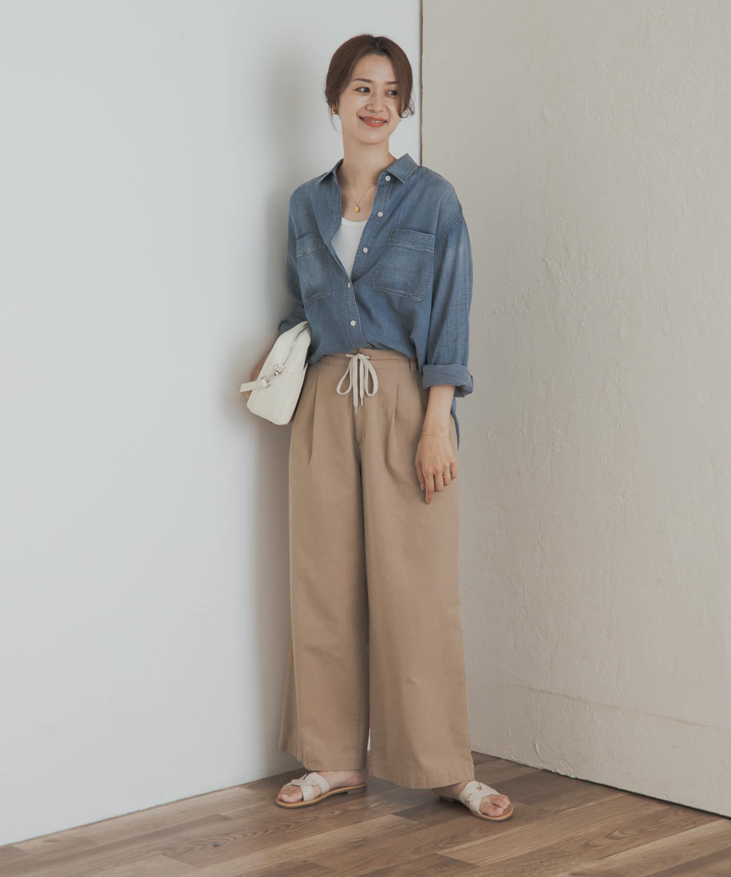 URBAN RESEARCH DOORS「ドロストタックイージーパンツ」|その他|