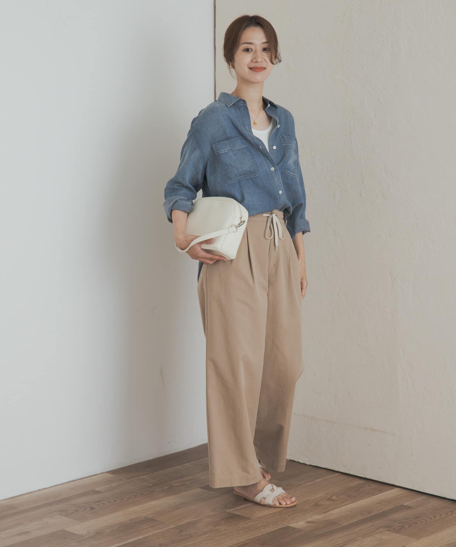 URBAN RESEARCH DOORS「ドロストタックイージーパンツ」|その他|