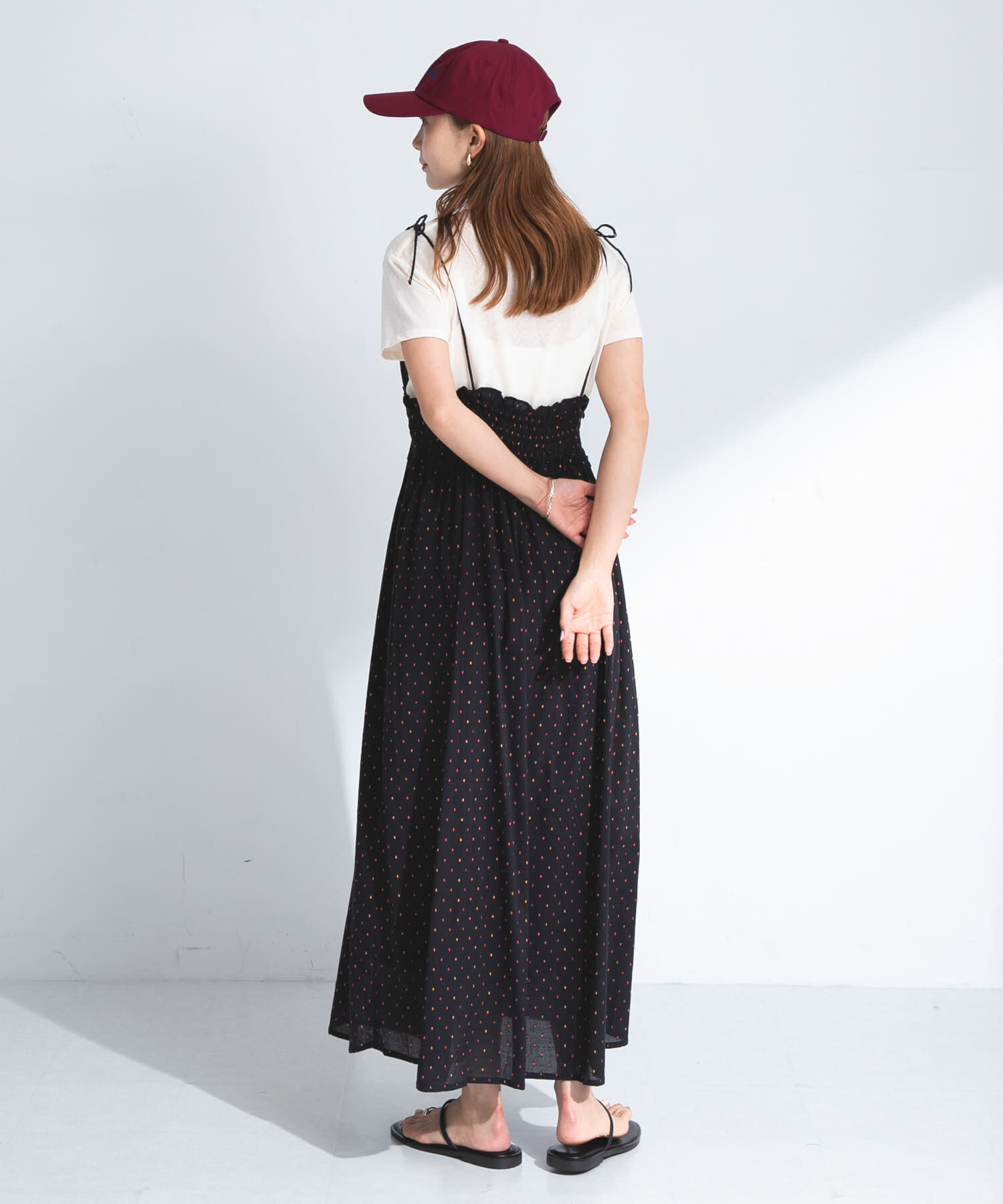 Sonny Label 「コットンドビーシャーリングキャミワンピース」|ワンピース|