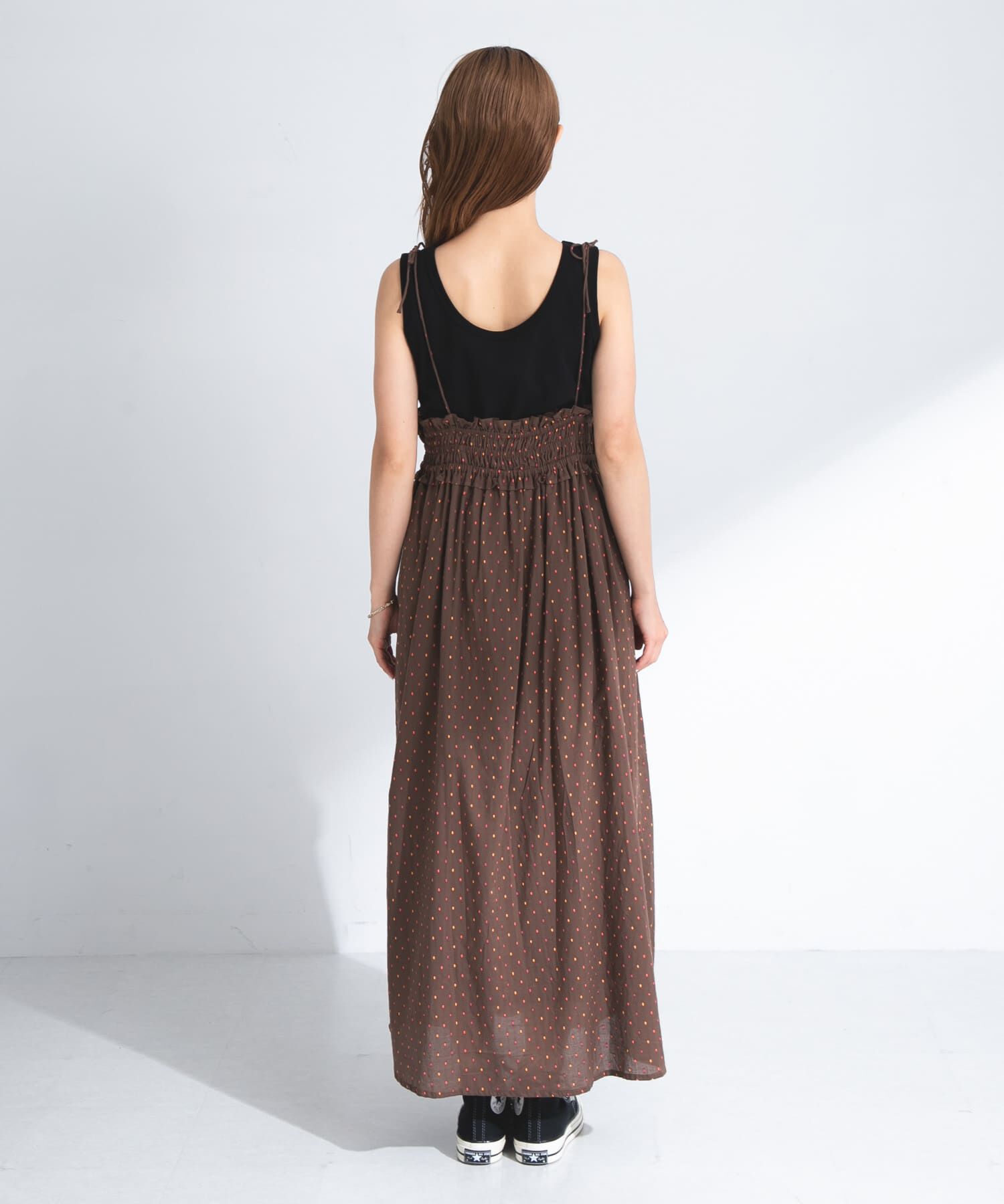 Sonny Label 「コットンドビーシャーリングキャミワンピース」|ワンピース|