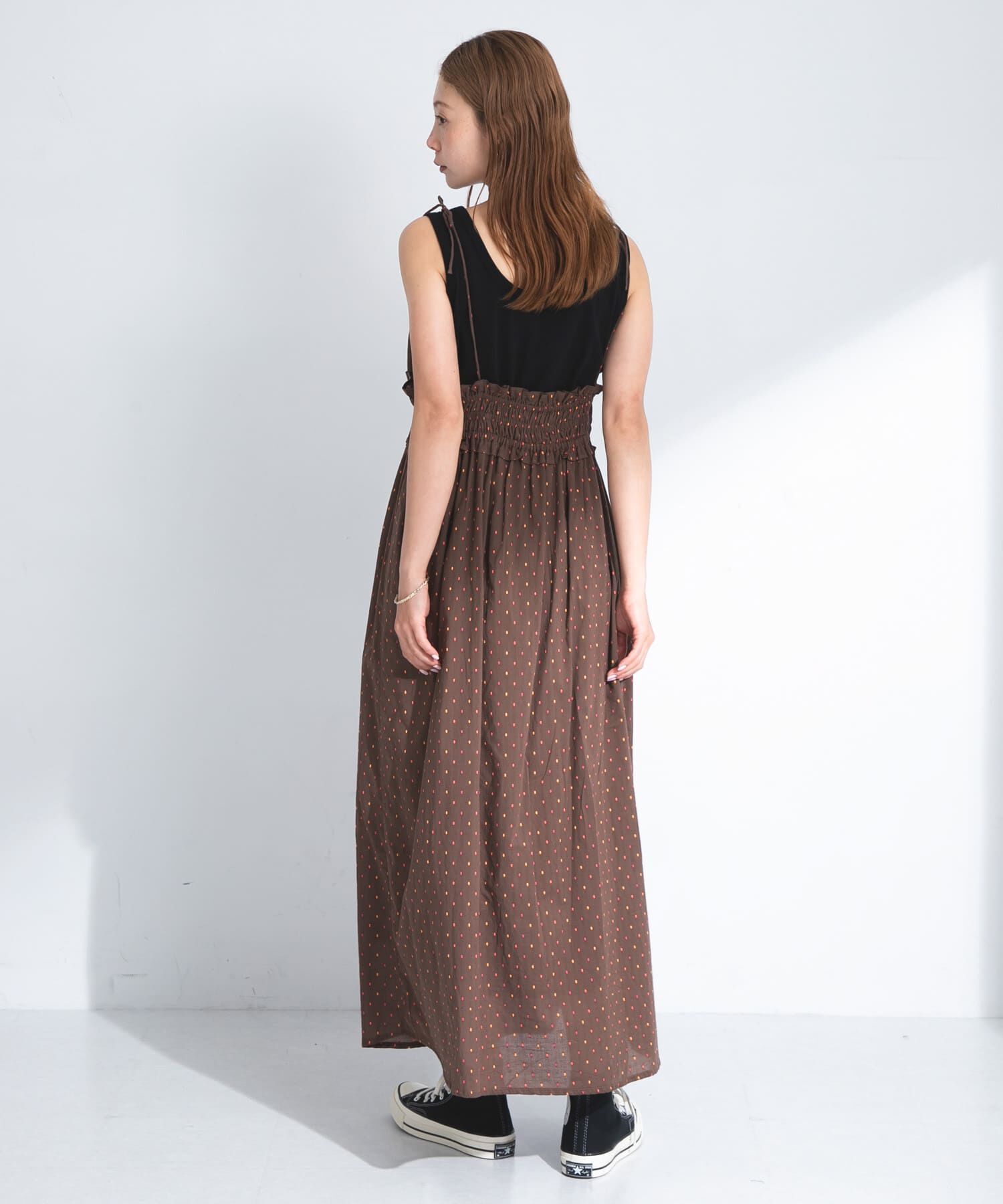 Sonny Label 「コットンドビーシャーリングキャミワンピース」|ワンピース|