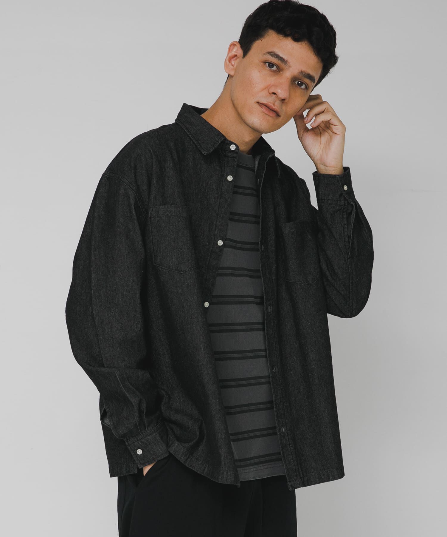 Sonny Label 「リラックスフィットデニムシャツ」|シャツ・ブラウス|