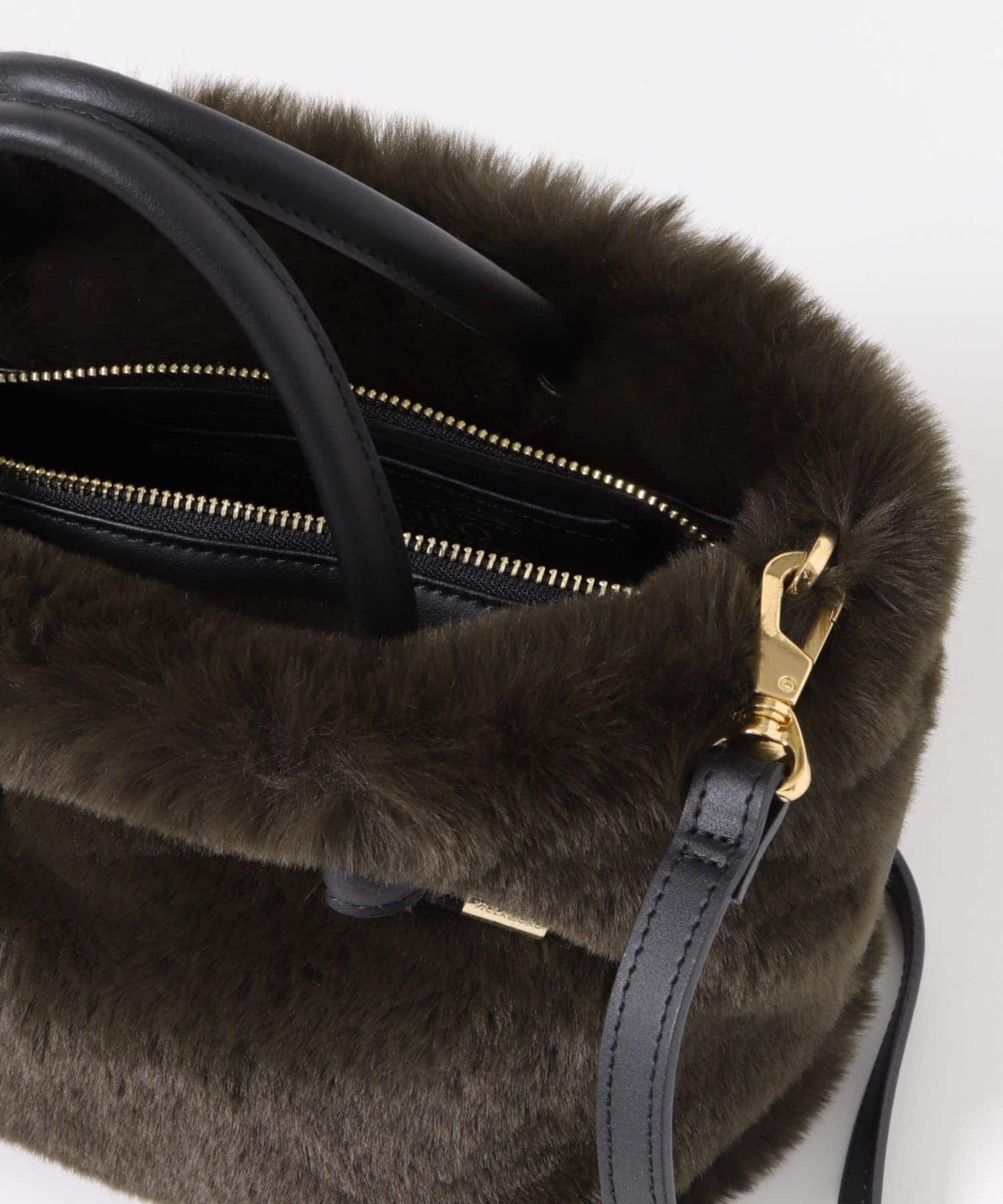 URBAN RESEARCH ROSSO「VIOLAd&rsquo;ORO　エコファーノットハンドル」|ハンドバッグ|