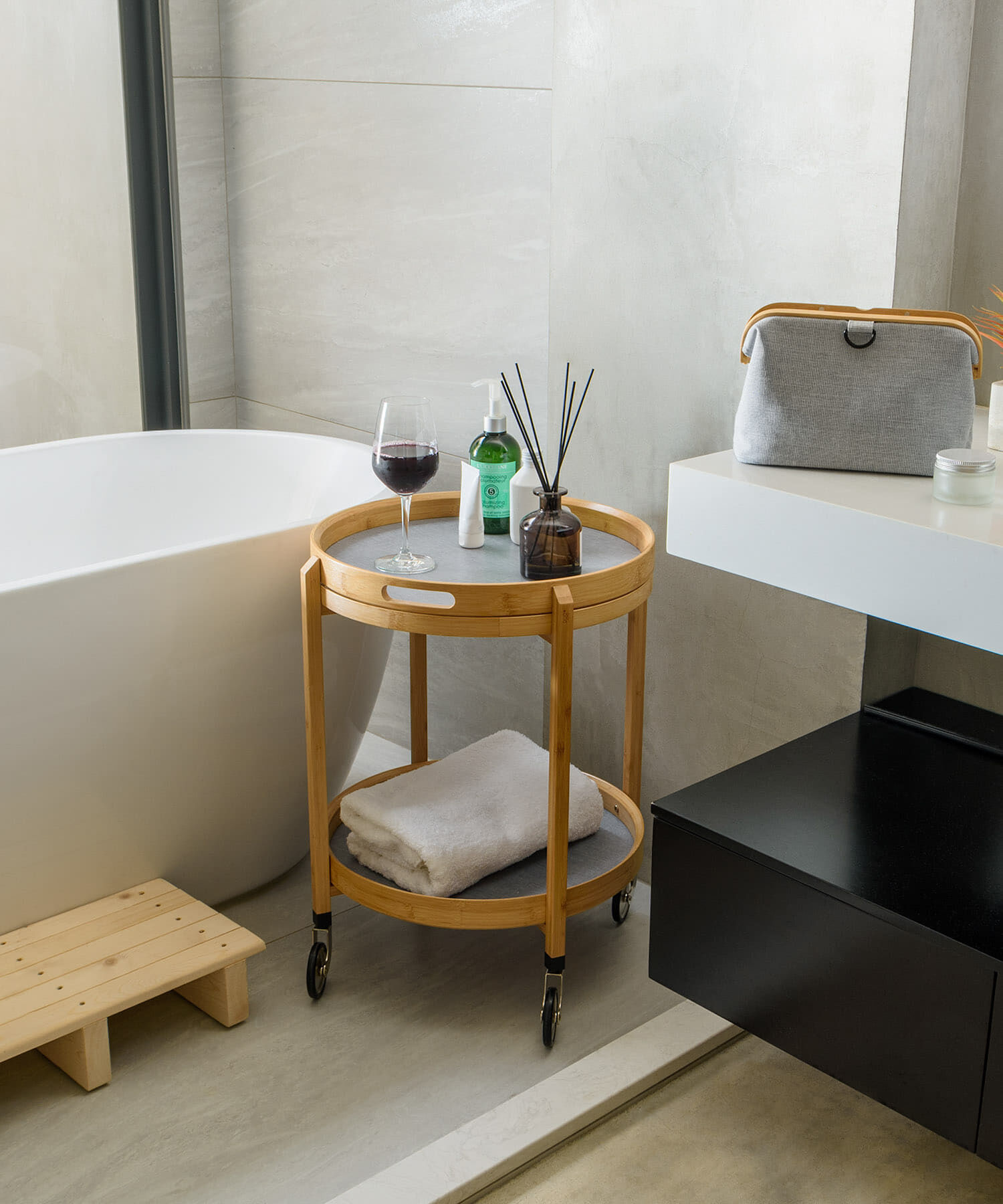 URBAN RESEARCH DOORS「Gudee　ROCA 2tier bar cart round」|その他|