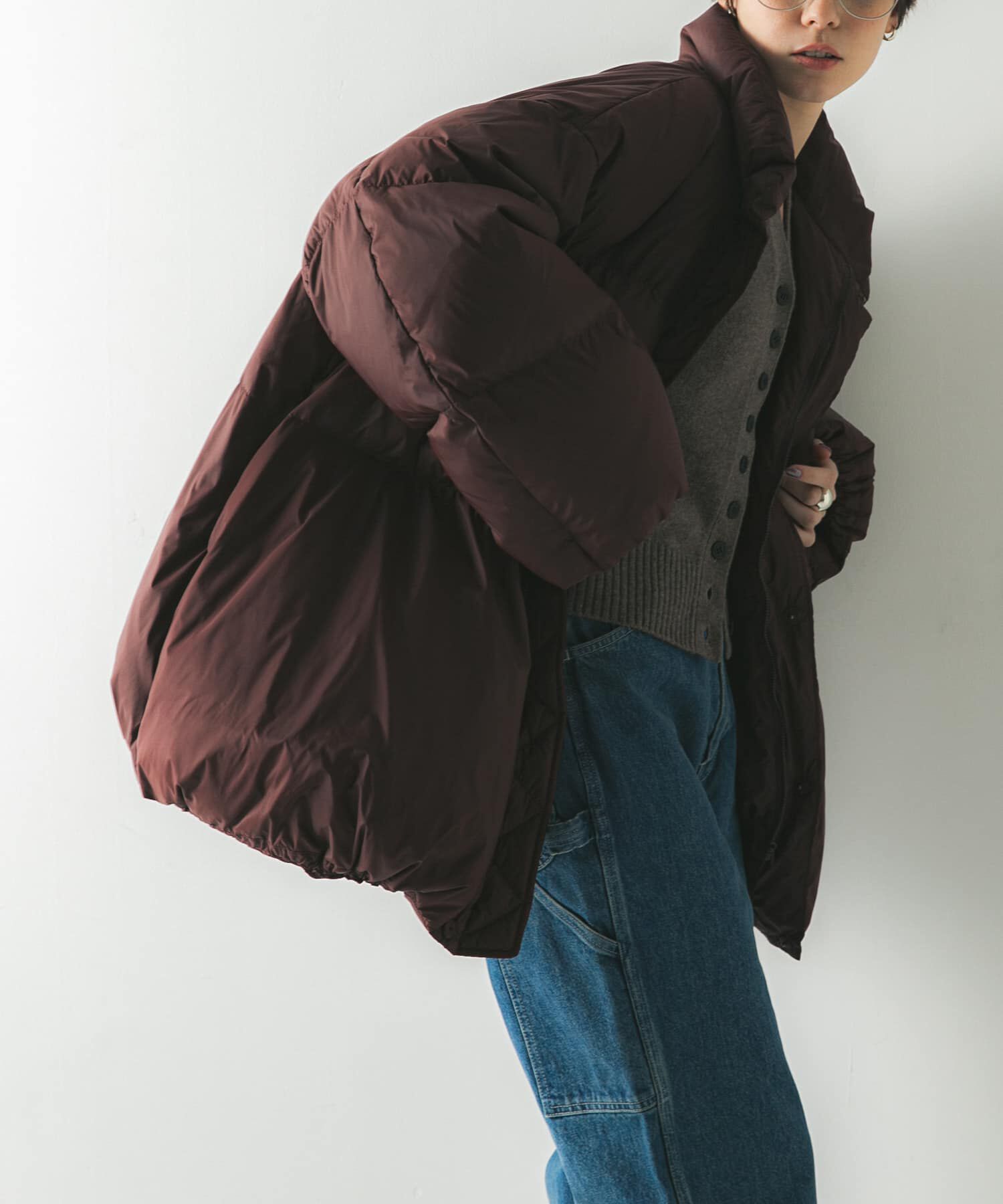 URBAN RESEARCH「『別注』onit&times;URBAN RESEARCH　ボリュームダウンコート」|ダウン|